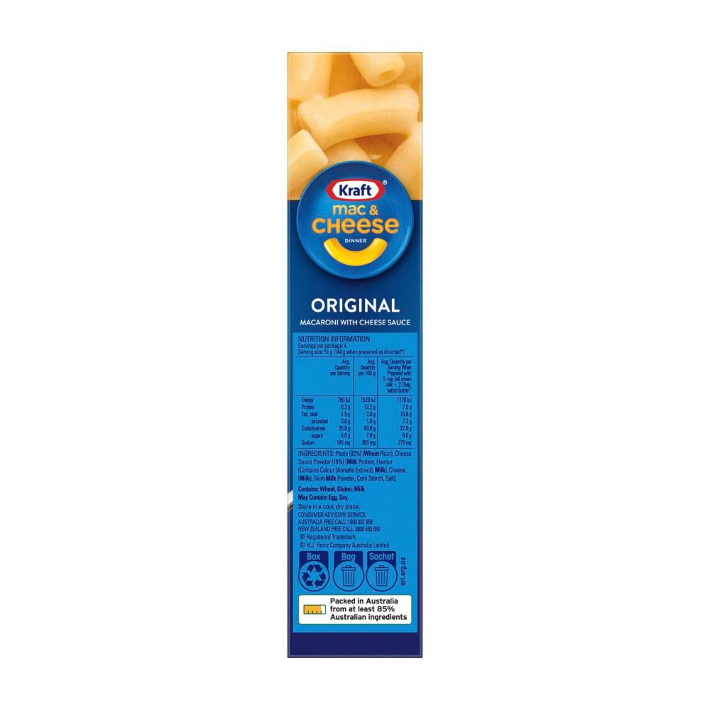 Kraft Mac And Cheese Original Pasta Macaroni Noodles - 205g