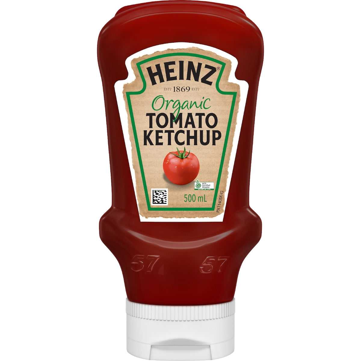 Heinz Tomato Ketchup Squeezy Bottle Organic 500ml