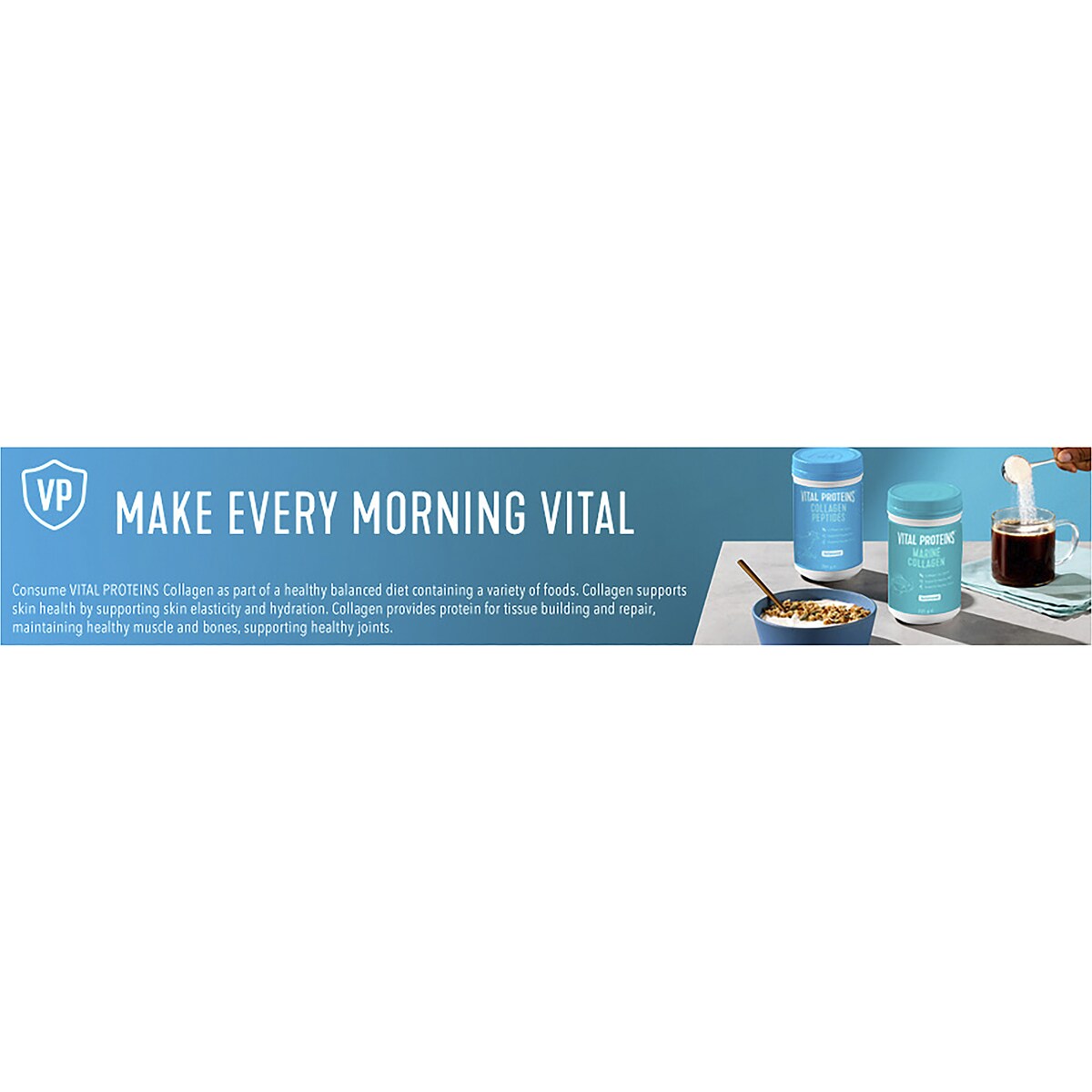 Vital Proteins Collagen Peptides Unflavoured 284g