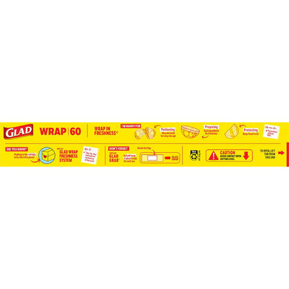 Glad Cling Wrap 60m Each