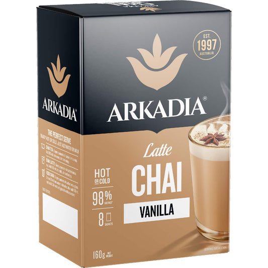 Arkadia Chai Tea Vanilla 8 Pack