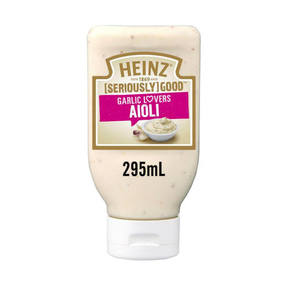 Heinz Mayo Seriously Good Garlic Lovers Aioli - 295mL