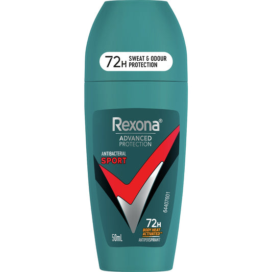 Rexona Men Advanced 72hr Deodorant Roll On Sport 50ml