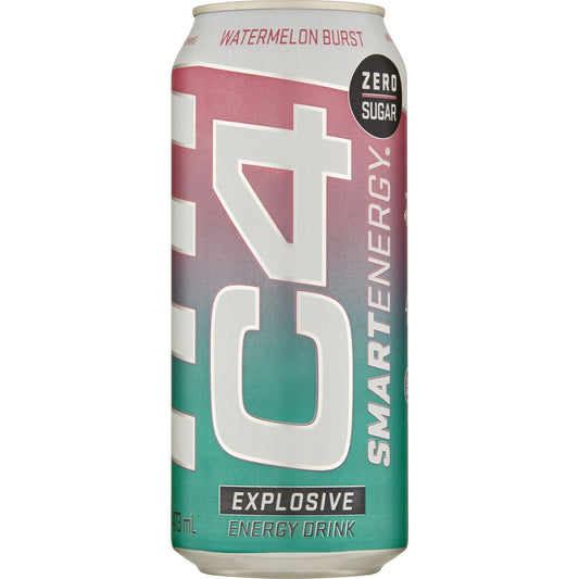 C4 Smart Energy Drink Watermelon Burst 473ml