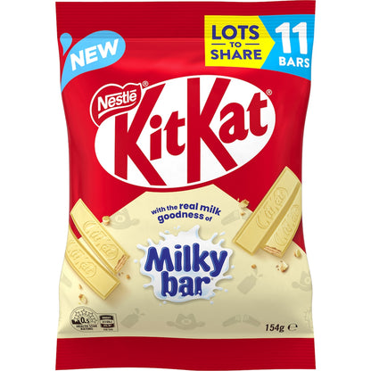 Kitkat Milky Bar Share Pack 154g