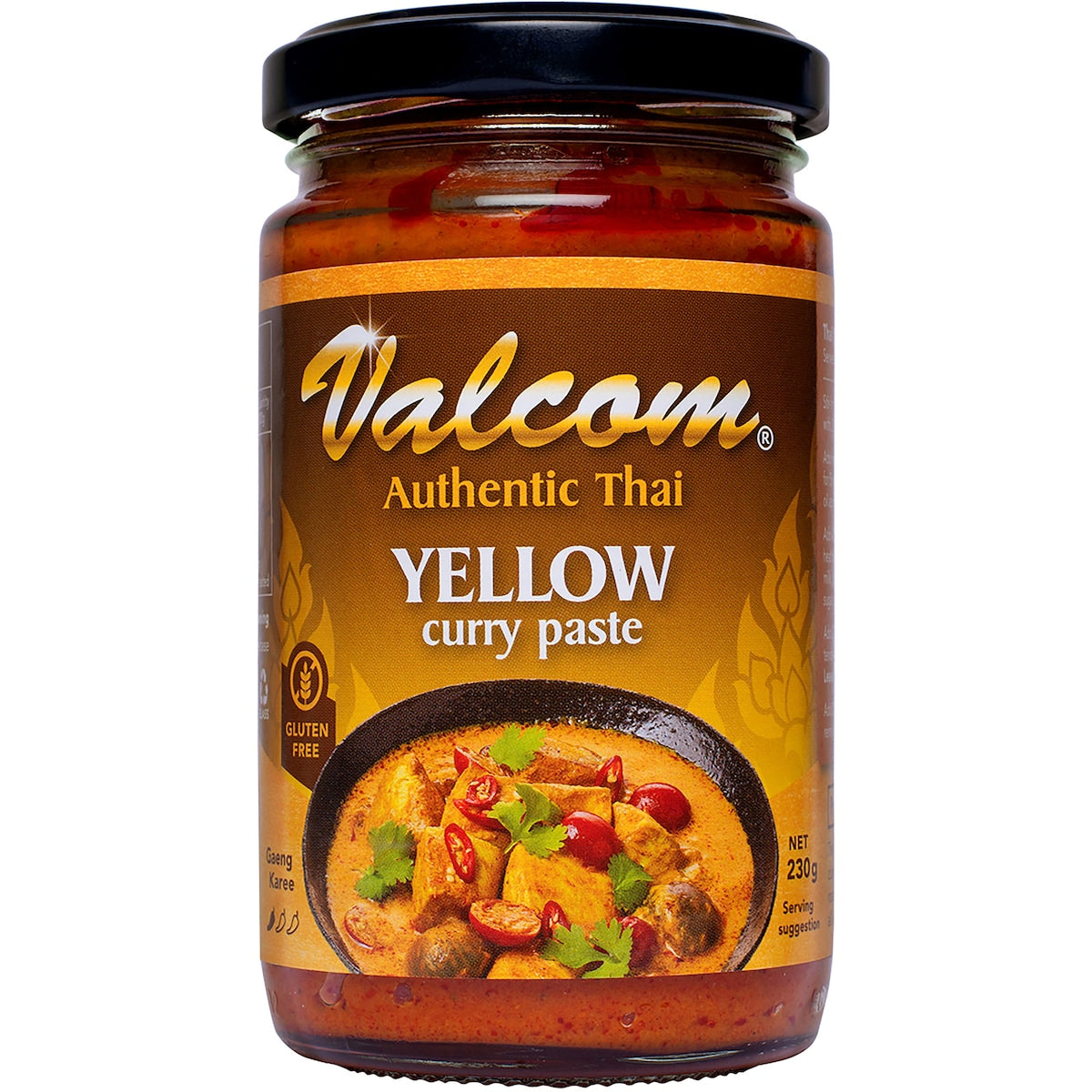 Valcom Yellow Curry Paste 230g