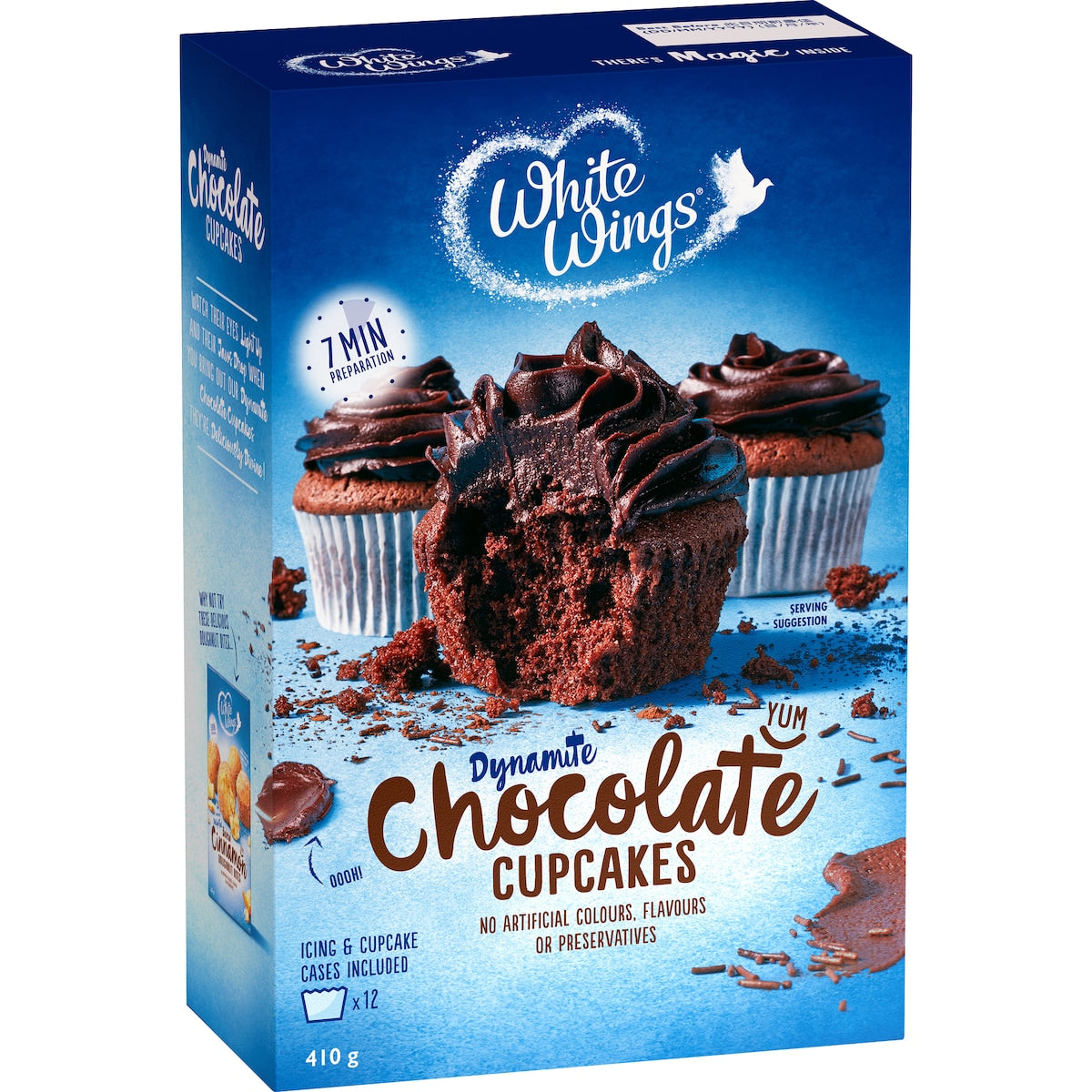 White Wings Cupcake Mix Chocolate 410g