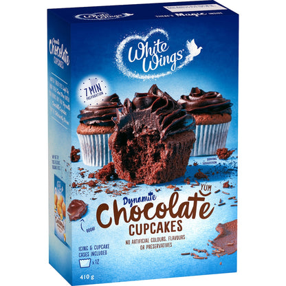 White Wings Cupcake Mix Chocolate 410g