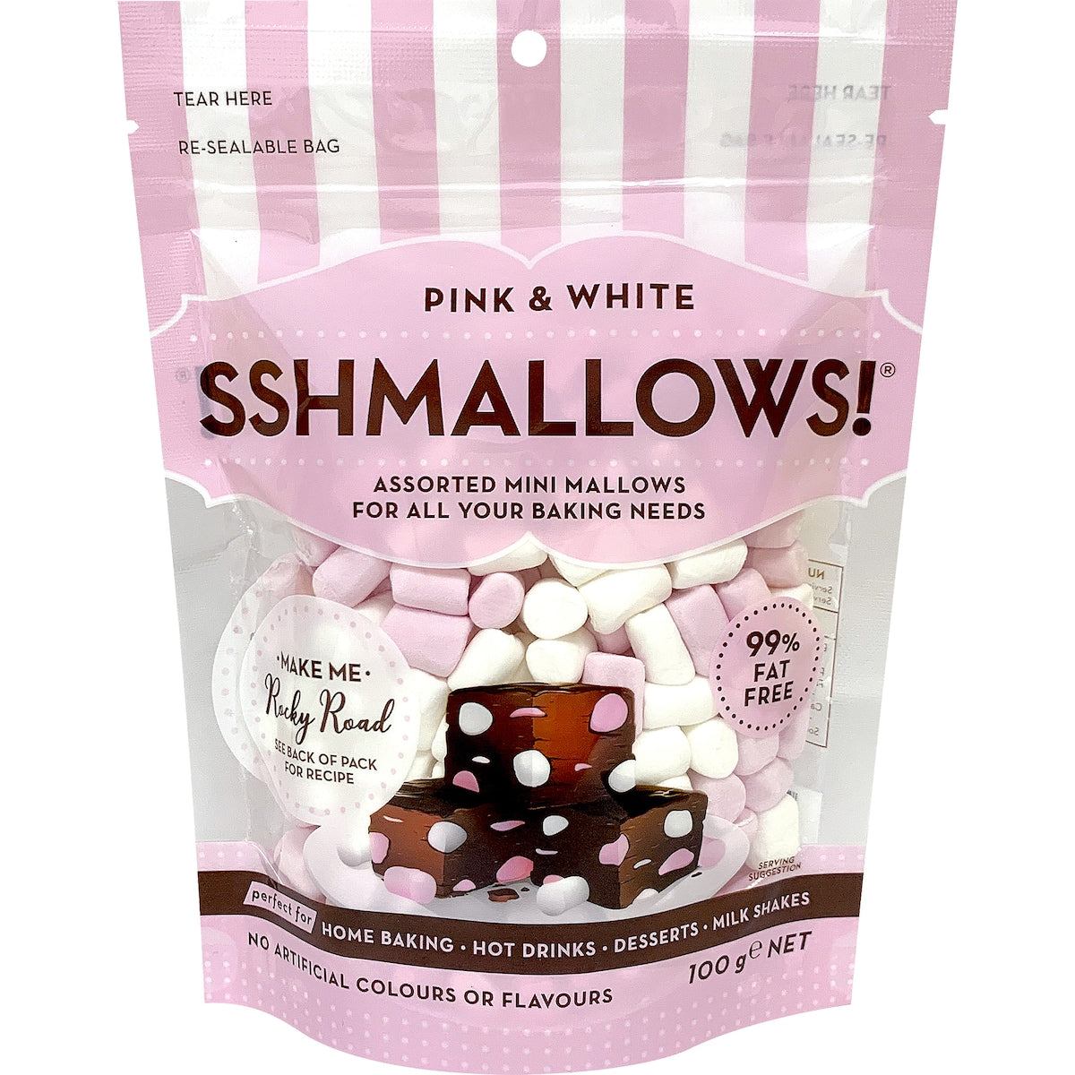 Sshmallows Cake Decoration Mallows Mini Assorted 100g
