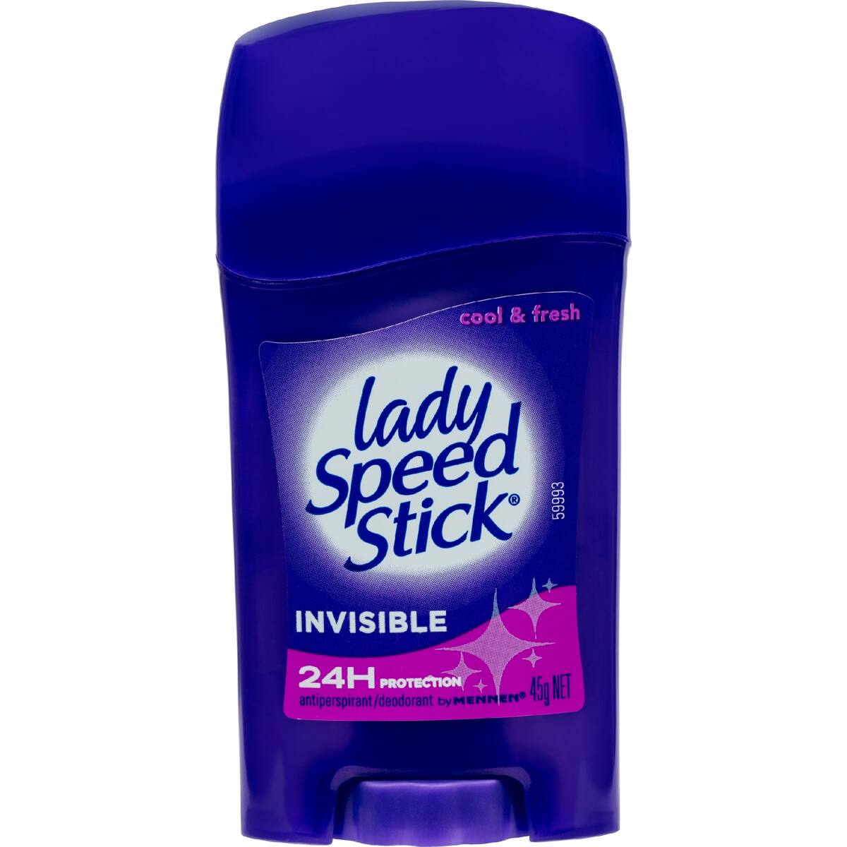 Mennen Lady Speed Stick Women's Deodorant Invisible Cool 45g