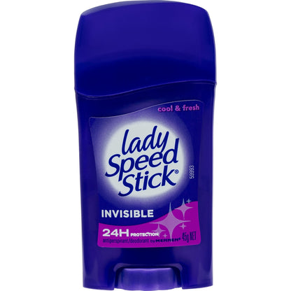 Mennen Lady Speed Stick Invisible Antiperspirant Deodorant 45g