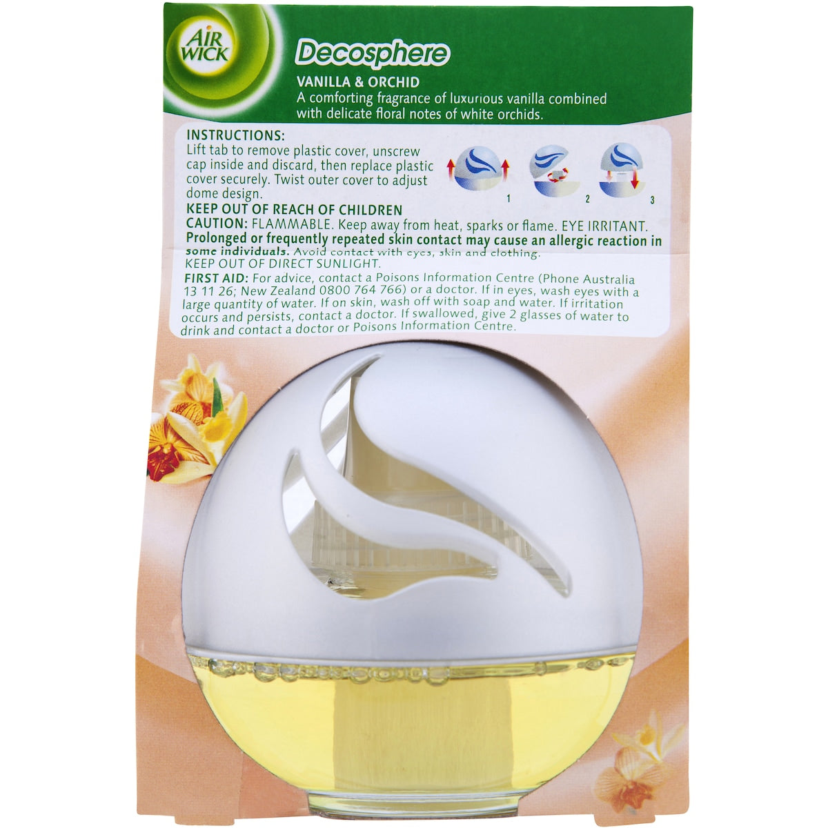 Air Wick Vanilla & Orchid Decosphere 75ml