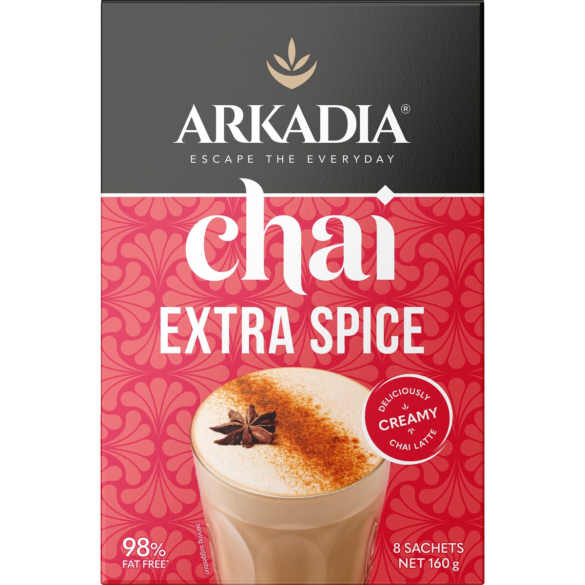 Arkadia Chai Tea Extra Spice 8 pack