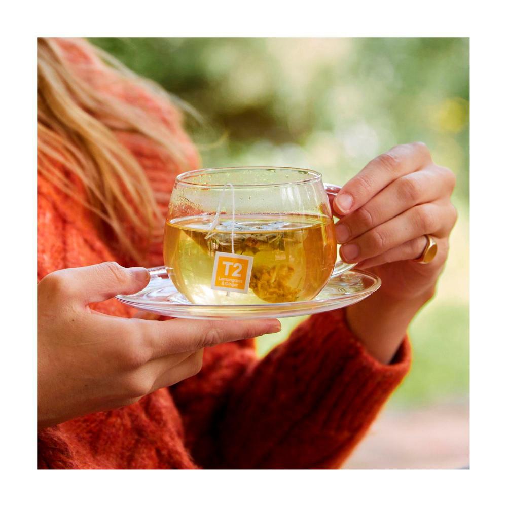 T2 Lemongrass & Ginger Herbal Tea Bags 25 Pack - 50g