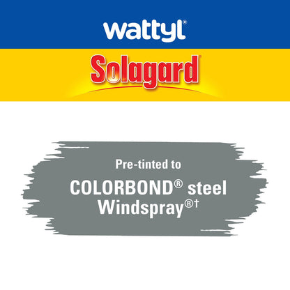 Wattyl Solagard Exterior Paint - 4L - Windspray - Low Sheen