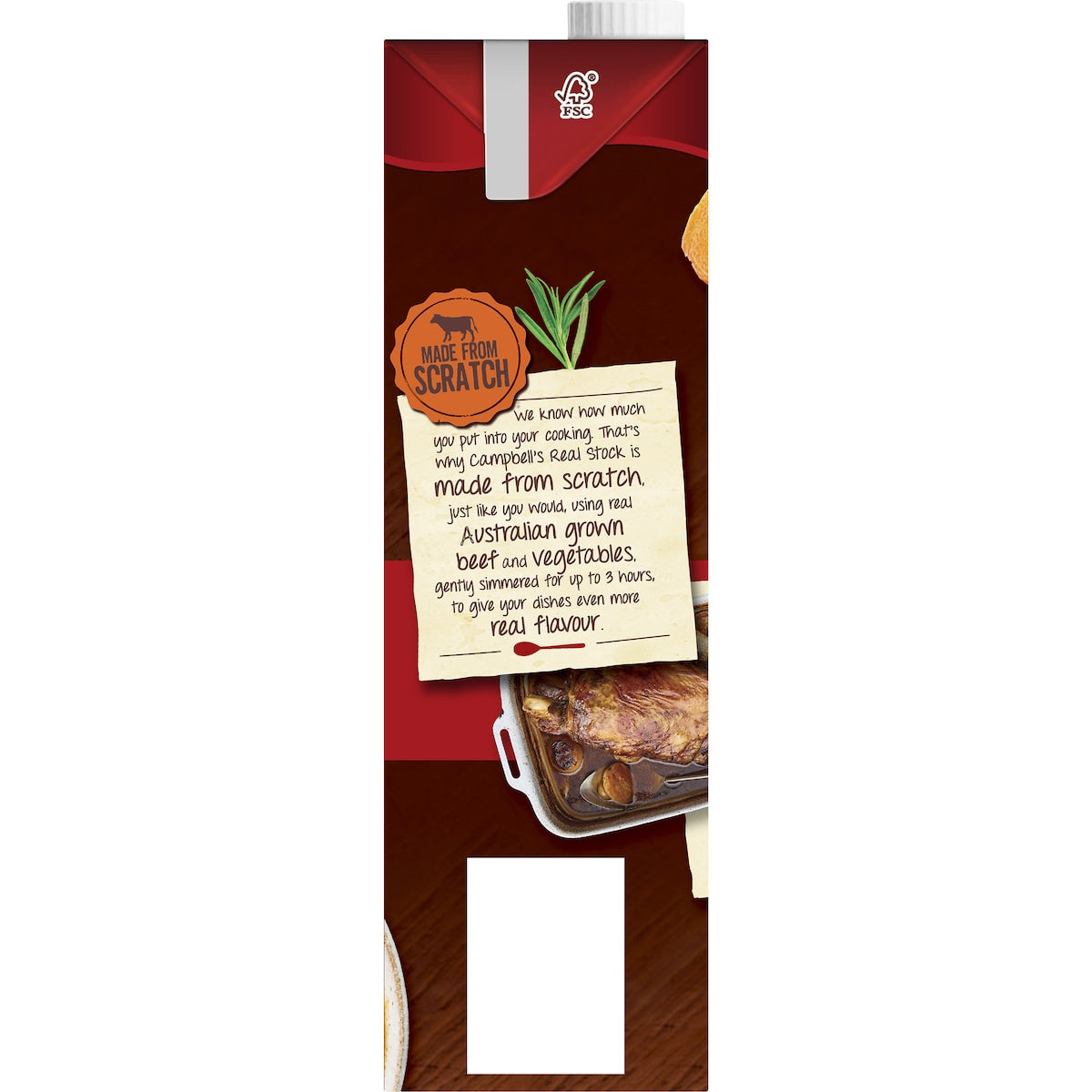 Campbells Real Stock Beef 1l