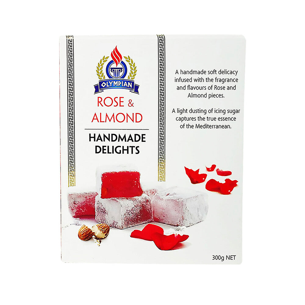 Olympian Turkish Delight With Rose & Almond - 300g