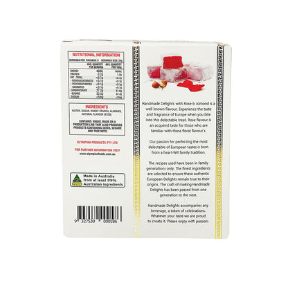 Olympian Turkish Delight With Rose & Almond - 300g