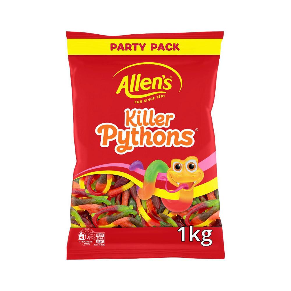 Allens Killer Pythons - 1 KG
