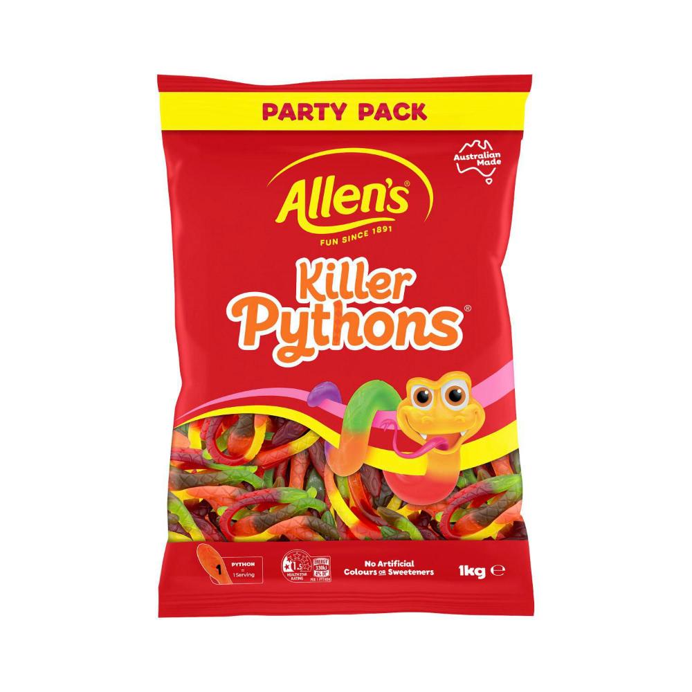 Allens Killer Pythons - 1 KG