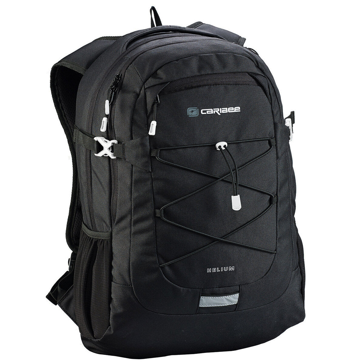 Caribee Helium Backpack 6065 Laptop-Ready Black Polyester 30L