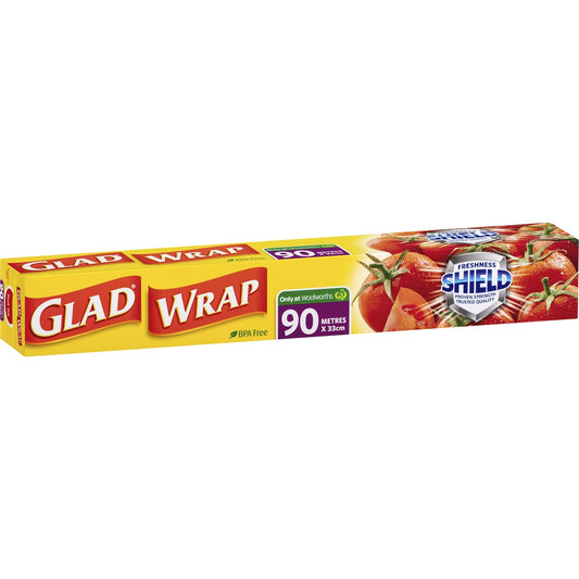 Glad Cling Wrap 90m Each
