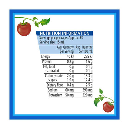 Heinz Tomato Ketchup 50% Less Sugar & Salt Squeezy - 500mL