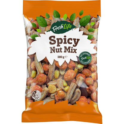 Fresh Life Spicy Nut Mix 280g