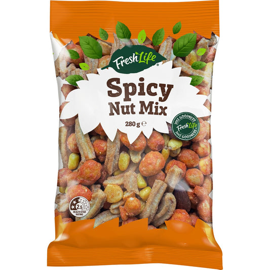 Fresh Life Spicy Nut Mix 280g