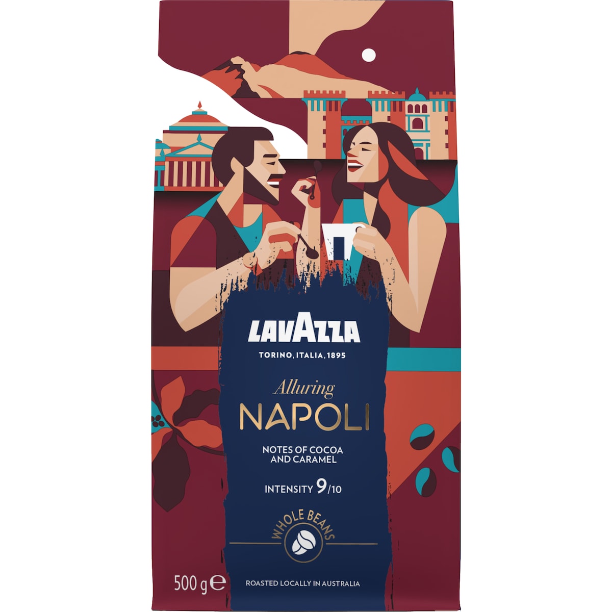 Lavazza Tales Of Italy Napoli Coffee Beans 500g