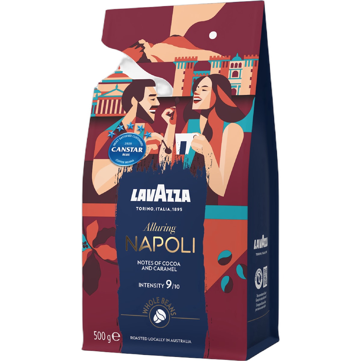 Lavazza Tales Of Italy Napoli Coffee Beans 500g