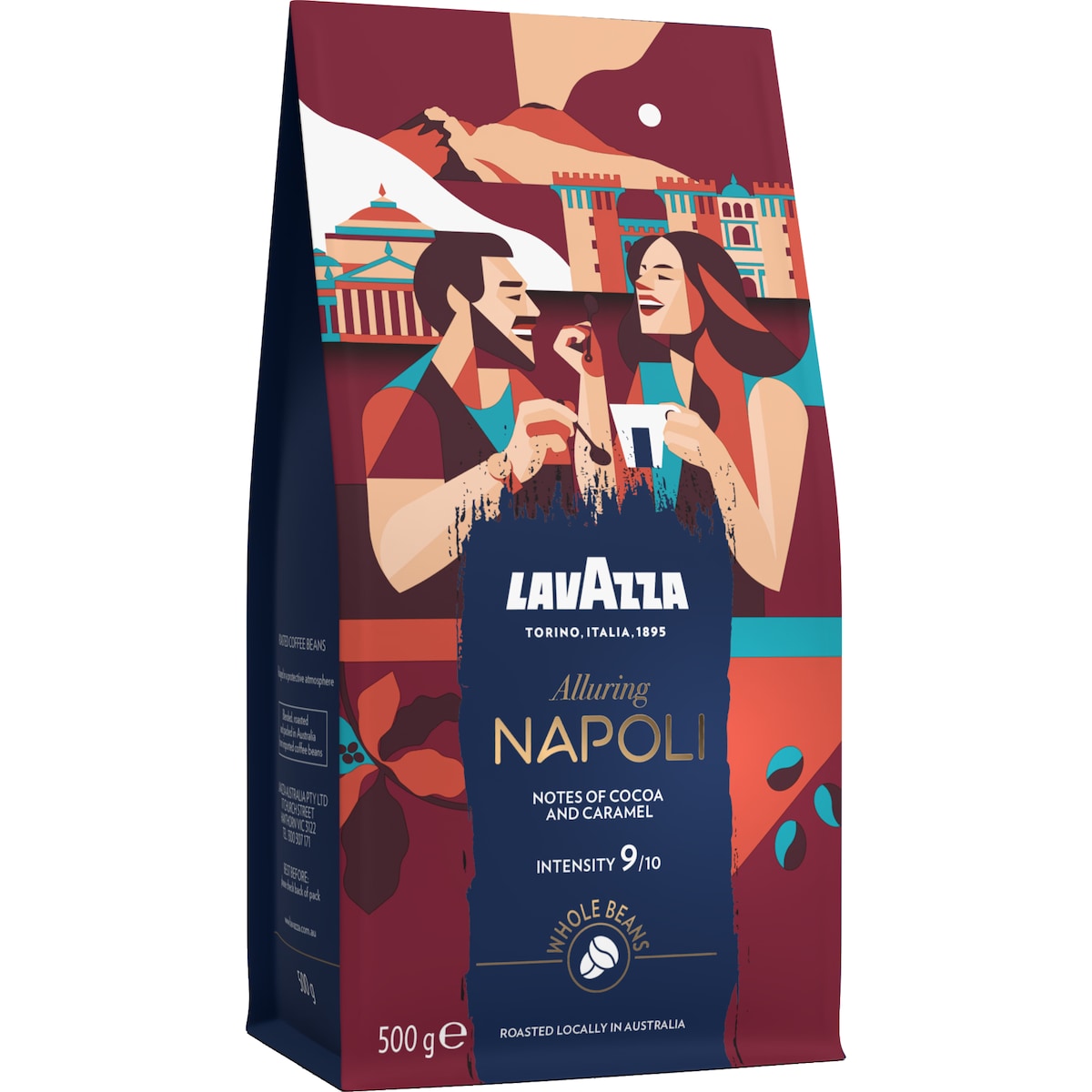 Lavazza Tales of Italy Alluring Napoli Coffee Beans 500g