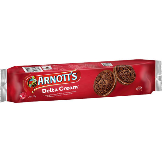 Arnott's Delta Cream Biscuits 250g