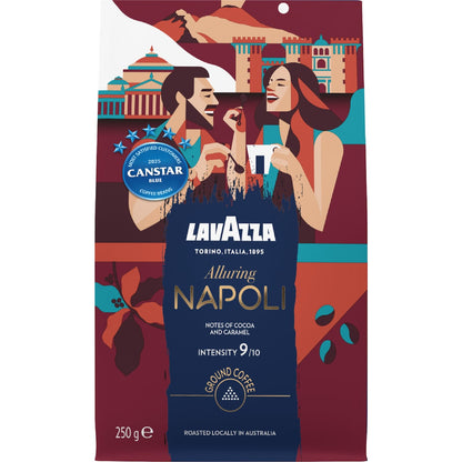 Lavazza Tales Of Italy Napoli Ground Coffee 250g