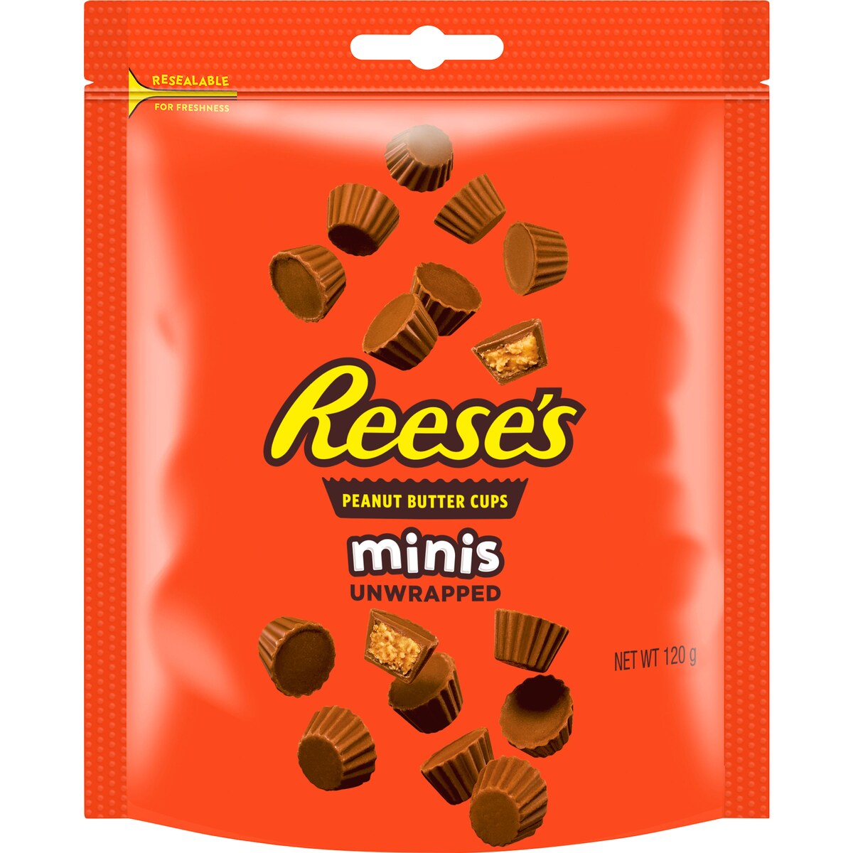 Reeses Minis Peanut Butter Cups 120g