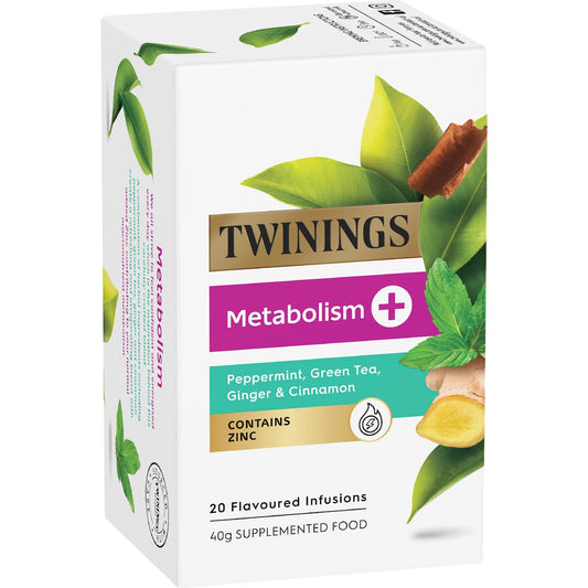 Twinings Live Well Metabolism+ Flavoured Infusions 20 Pack