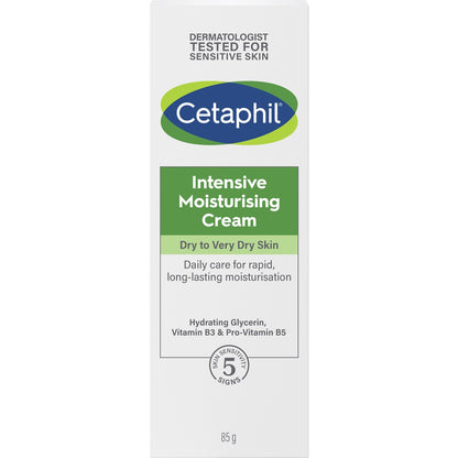 Cetaphil Intensive Moisturising Cream For Dry To Very Dry Skin 85g