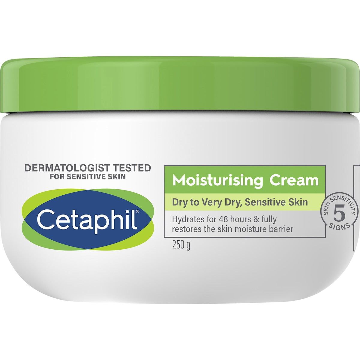 Cetaphil Moisturising Cream Face & Body 250g