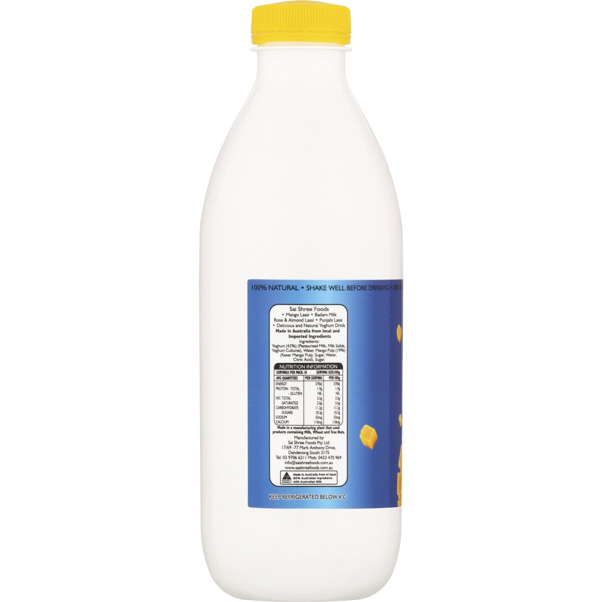 Sai Shree Foods Mango Lassi 1l