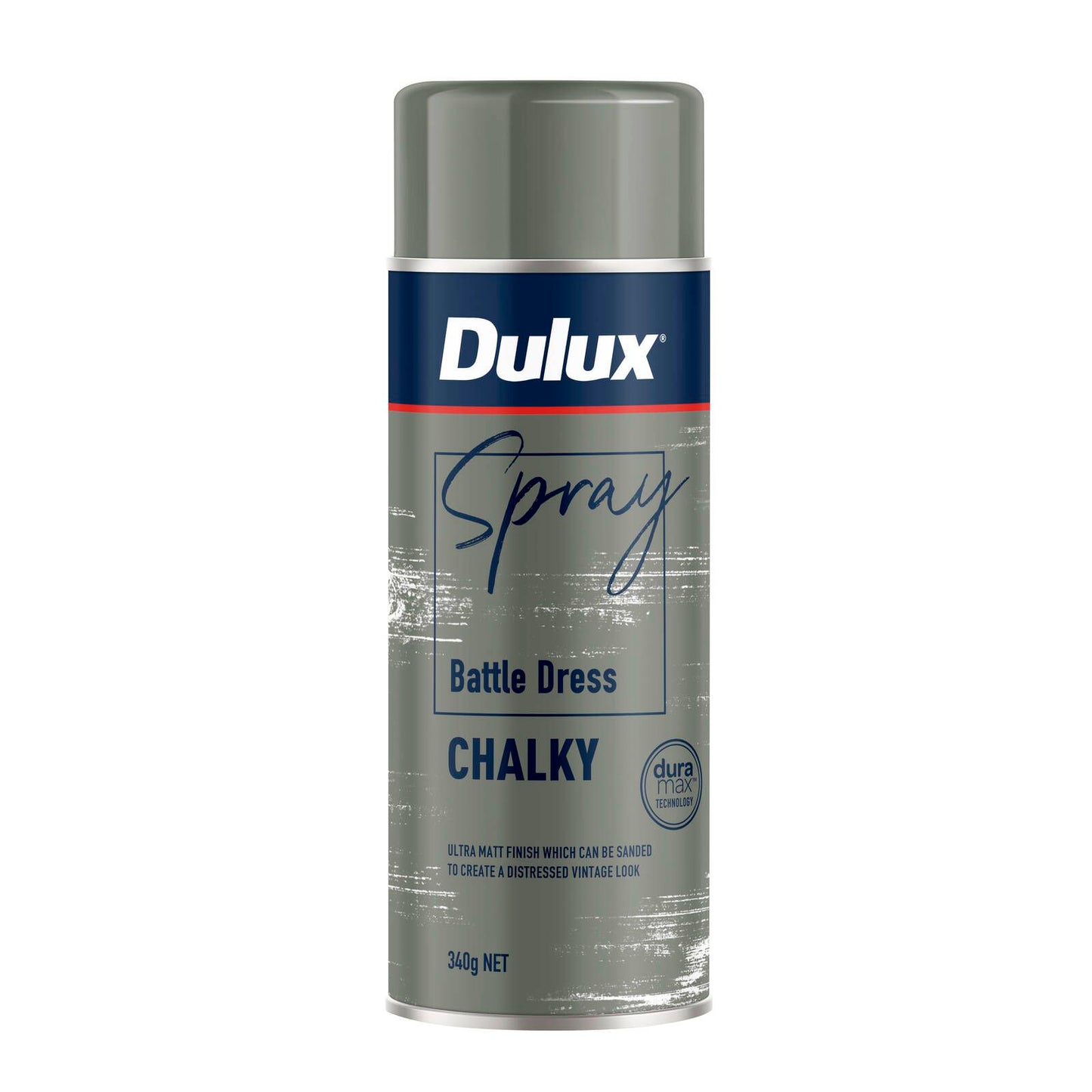 Dulux Spray Paint Chalky - 340g - Battle Dress