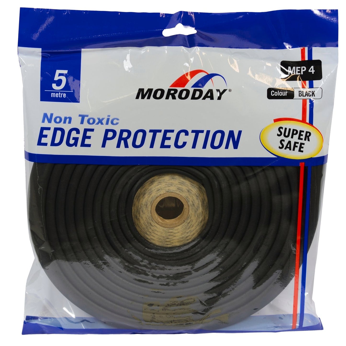 Moroday Black Self Adhesive Edge Protector Roll - 25mm - 5m