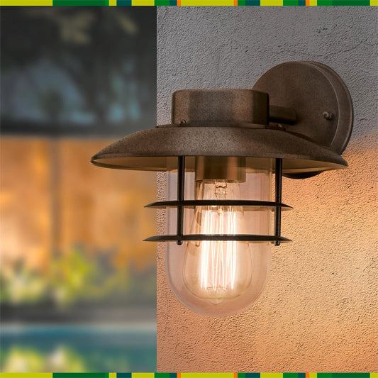Verve Design Nautical Wall Light - Antique Bronze - 230mm