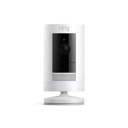Ring Outdoor Camera Stick Up Cam - 1080p - White