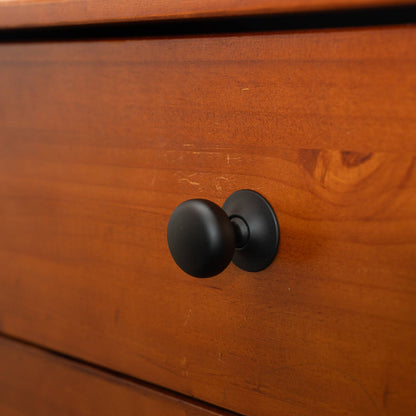 Taskmaster Mushroom Knobs - Black - 4 Pack