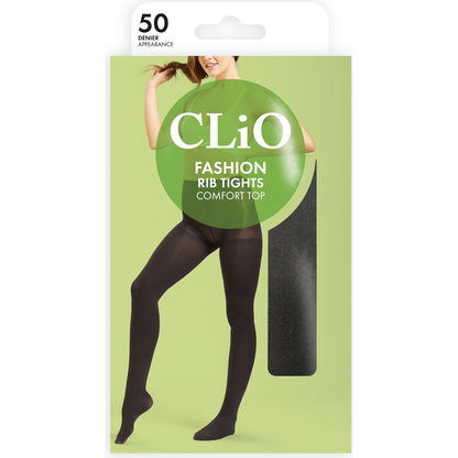 Clio Rib Tights 5- Denier Tall-extra Tall Each
