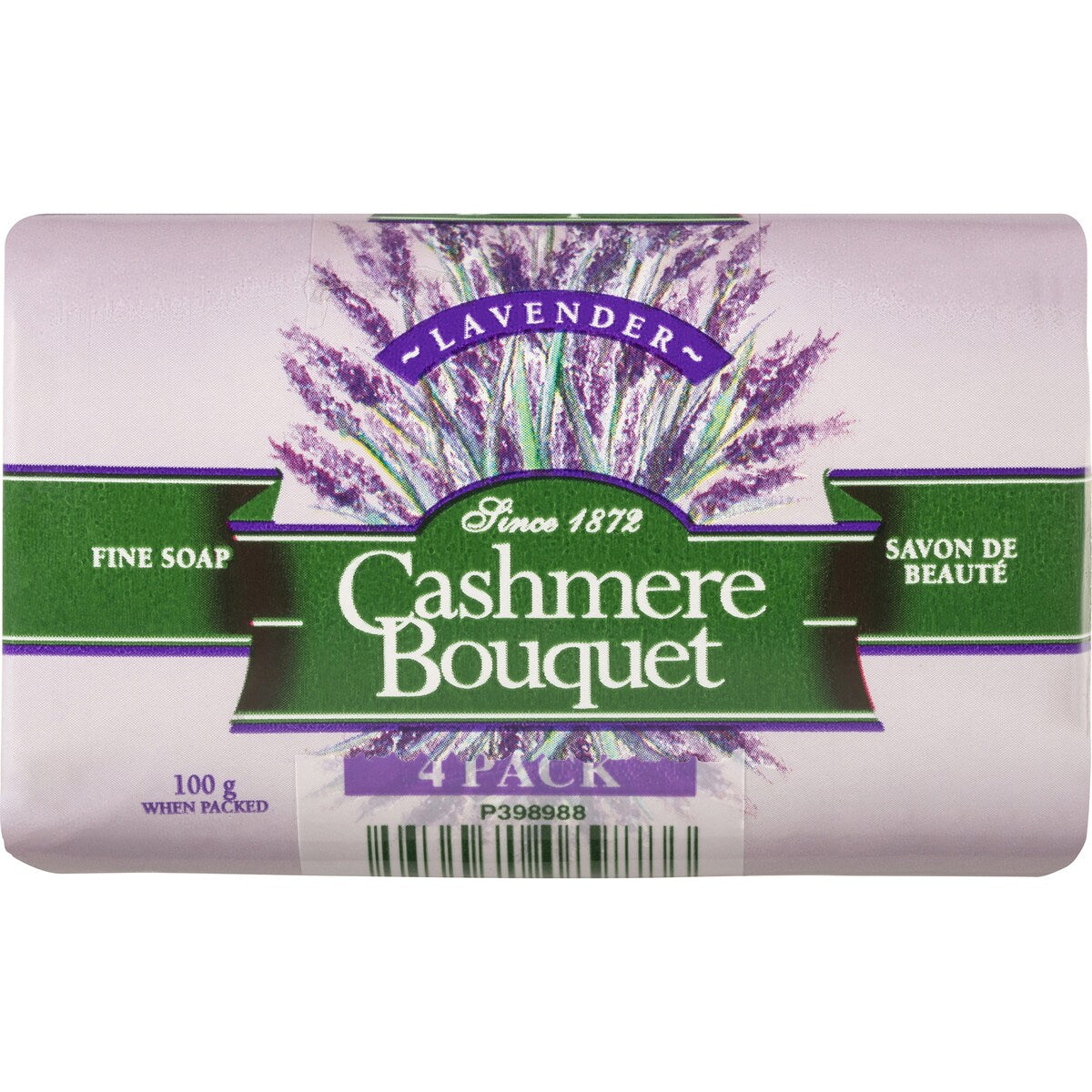 Cashmere Bouquet Bar Soap Lavender 100g X4 Pack