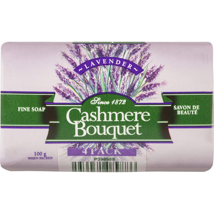 Cashmere Bouquet Bar Soap Lavender 100g X4 Pack