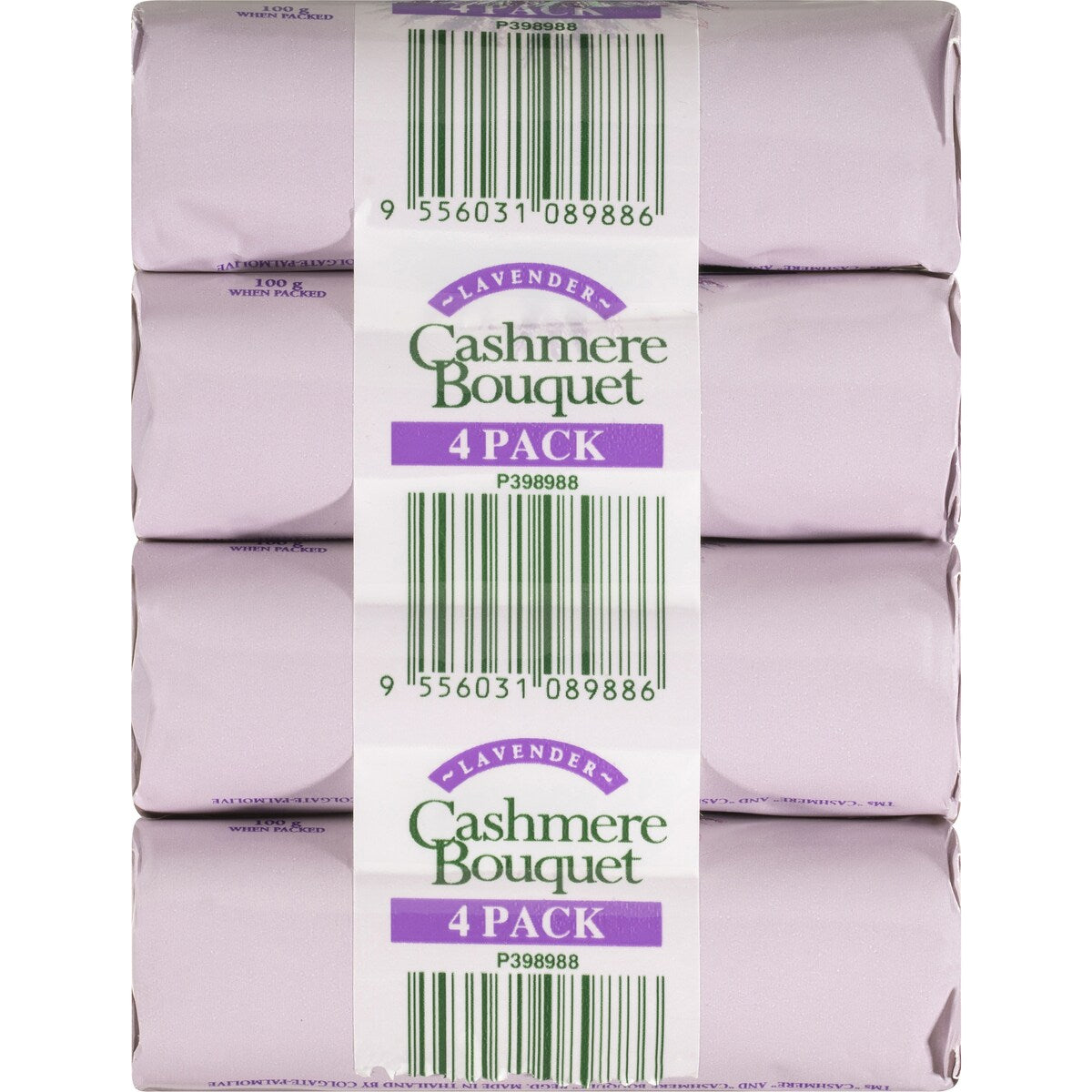 Cashmere Bouquet Bar Soap Lavender 100g X4 Pack