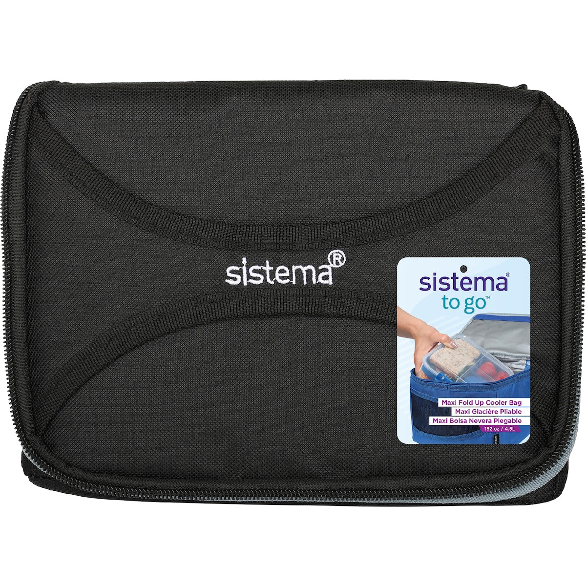 Sistema To Go Maxi Fold Lunch Cooler Bag Assorted 4.5l Each