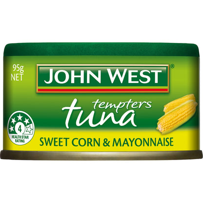 John West Tuna With Sweet Corn & Mayonnaise 95g
